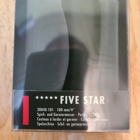 Zwilling J.A. Henckels Five Star 4 Inch Paring  Knife - Picture 2 of 4